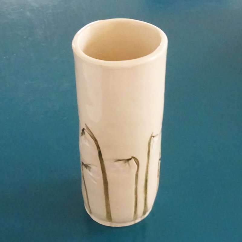 Large Vase with Snowdrops